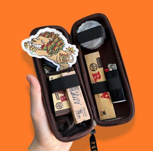 KIT MODERN BASIC - CASE PUFF SLIM BEIGE