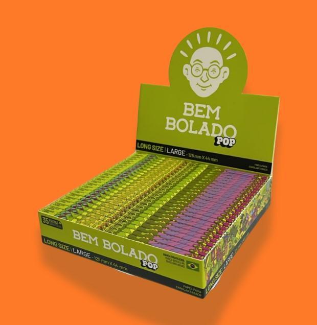 SEDA BEM BOLADO POP LONGA SIZE LARGE 35 FOLHAS
