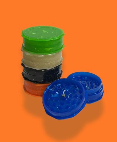 DICHAVADOR DE PLASTICO TÓKAHAUÚ CORES MARMORIZADOS REDONDO 3 PARTES