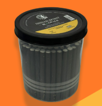 pote tabaco bolado black menthol 120 un