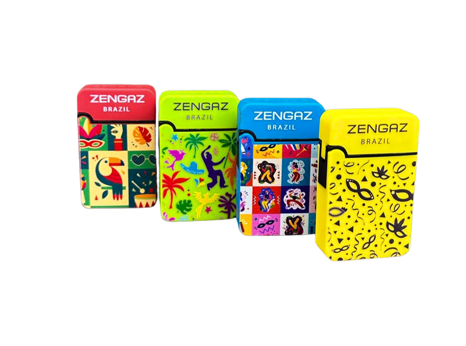 ACENDEDOR ZENGAZ ZL-12B ROYAL JET ILUSTRADO
