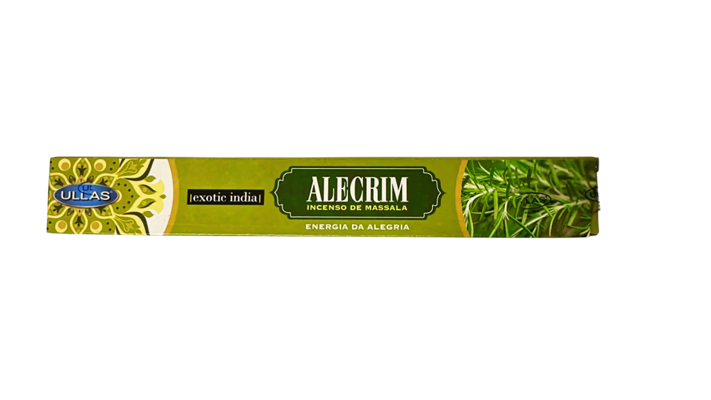 INCENSO ULLAS EXOTIC INDIA ALECRIM