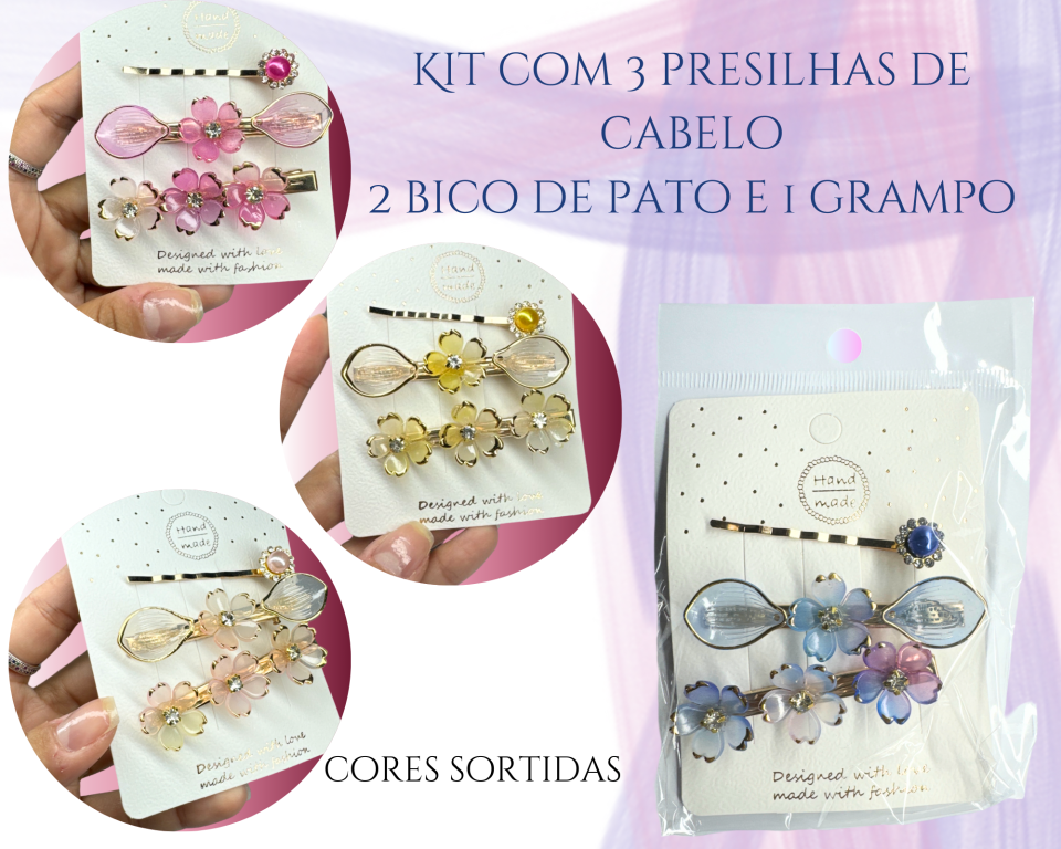 KIT DE PREGADEIRA C/3