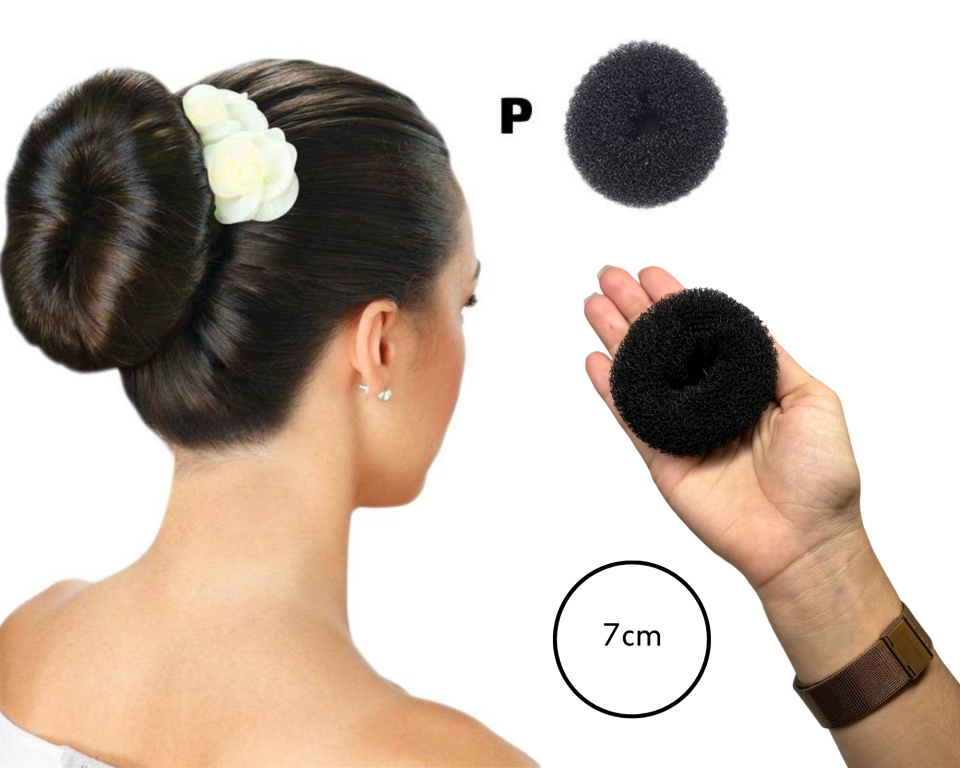ESPONJA DONUT P/COQUE P PRETO