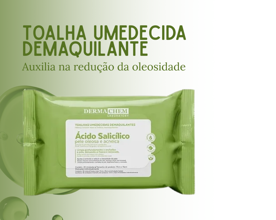 LENÇO DEMAQUILANTE ANTIOLIOSIDADE DERMACHEM
