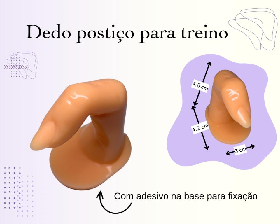 DEDO POSTIÇO P/ TREINO