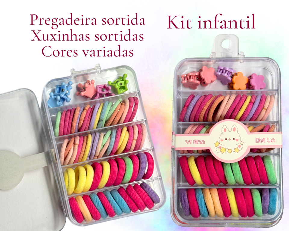 KIT PREGADEIRA C/ XUXINHAS VARIADAS