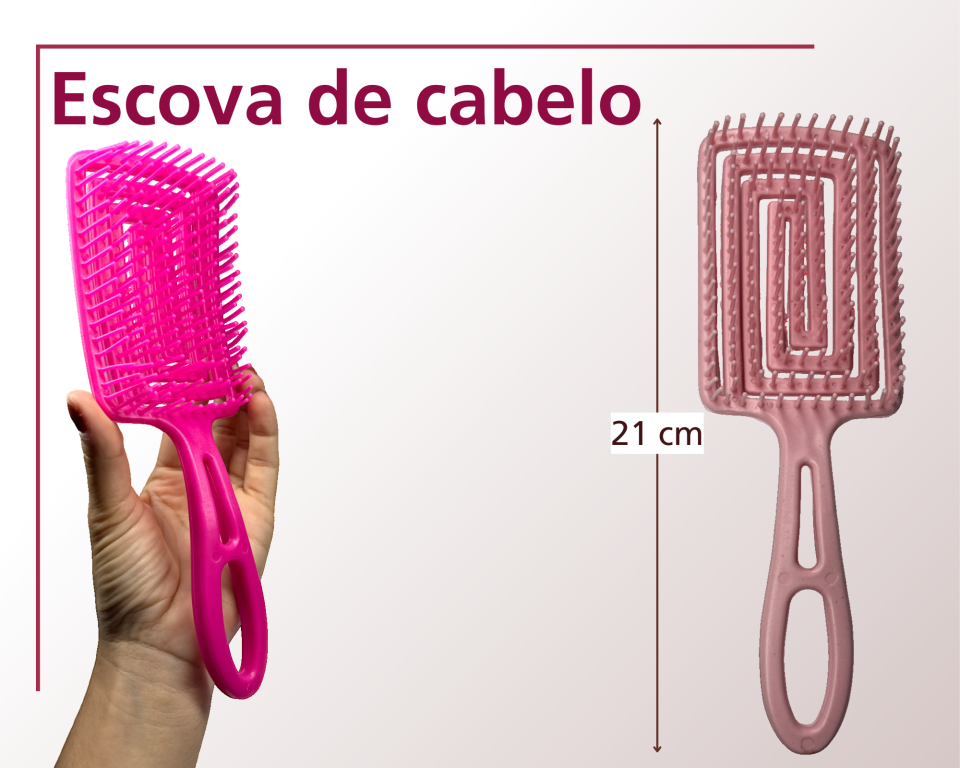 ESCOVA P/ CABELO FLEX LABIRINTO