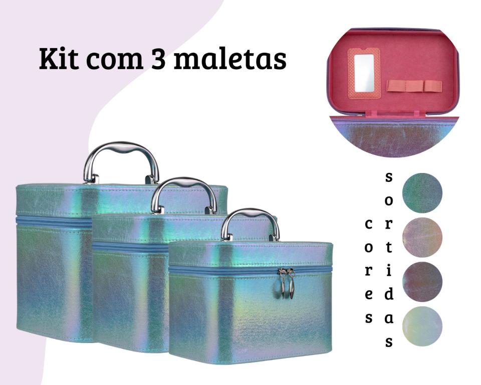 KIT MALETA CAMALEÃO KIT C/3