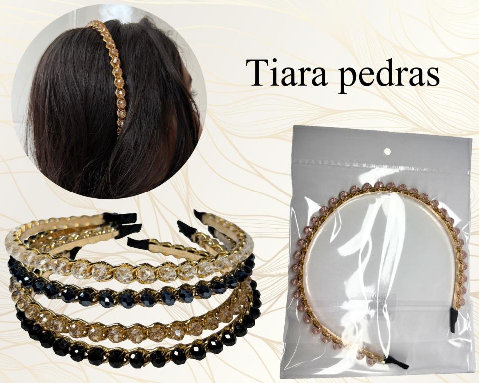 TIARA PEDRA LUXO