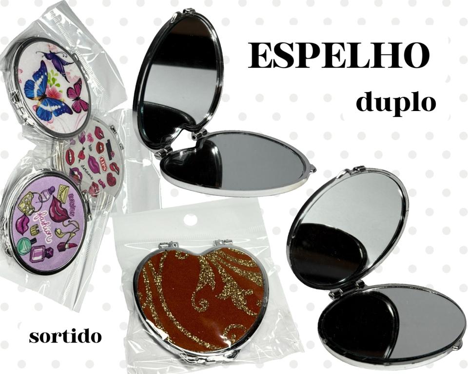 ESPELHO DE BOLSA DUPLO