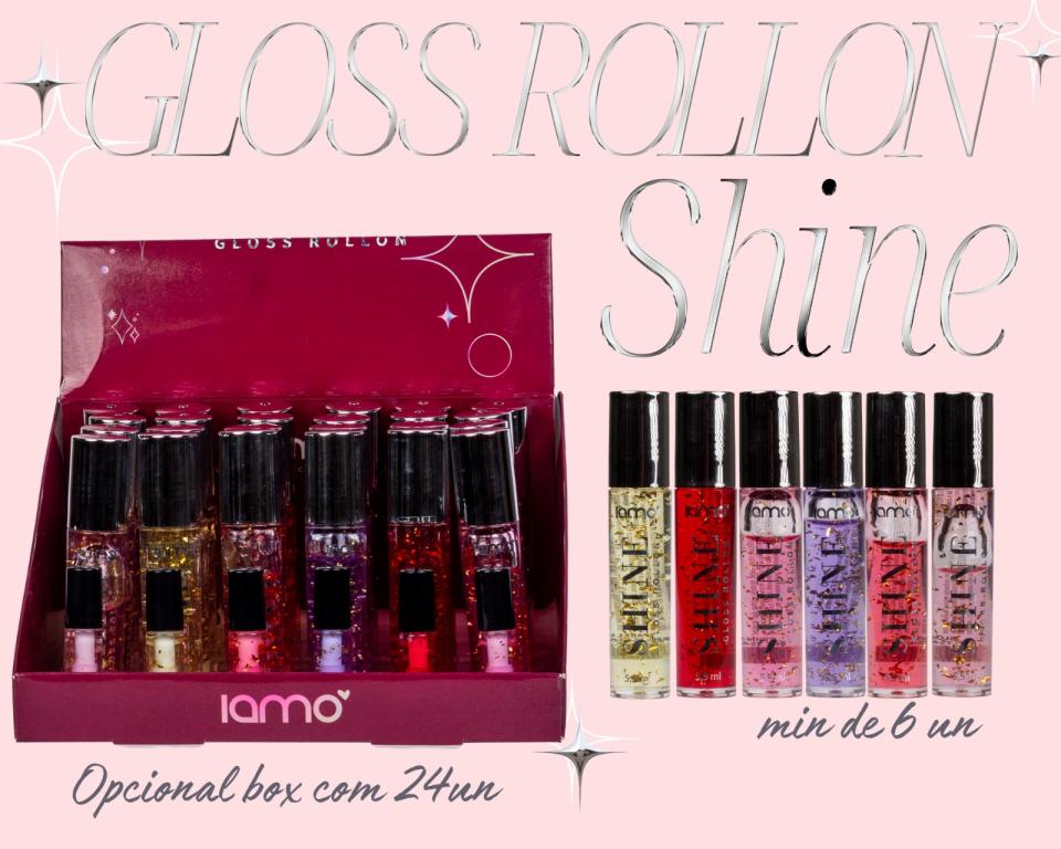 BATOM GLOSS ROLLON SHINE MINIMO 6