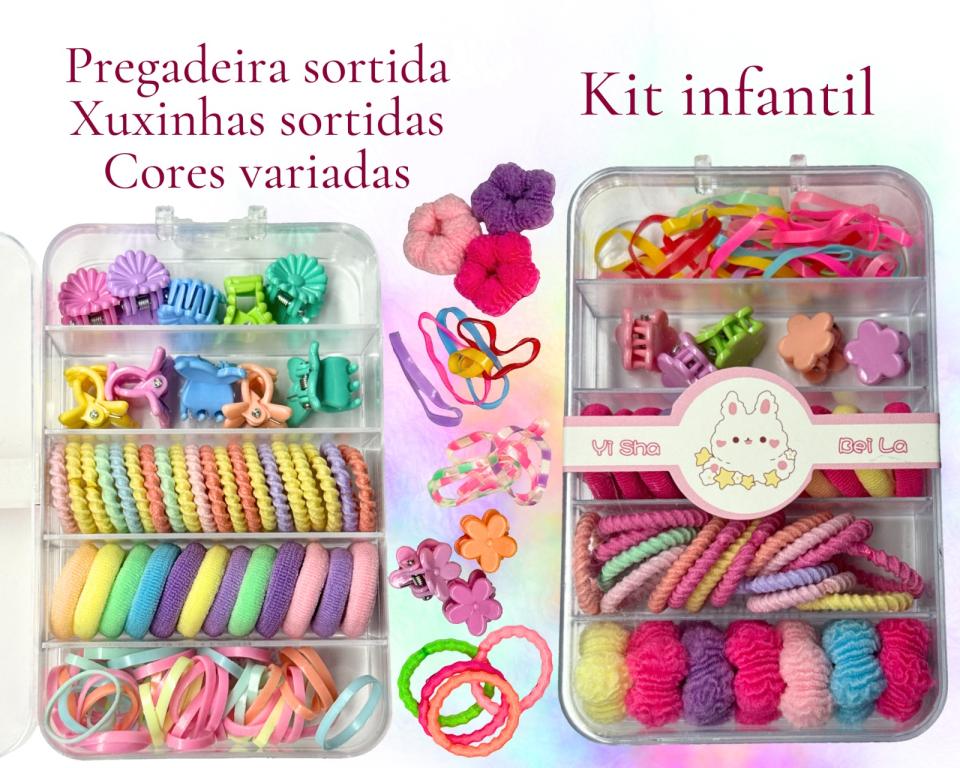 KIT PREGADEIRA C/ XUXINHA E SILICONE