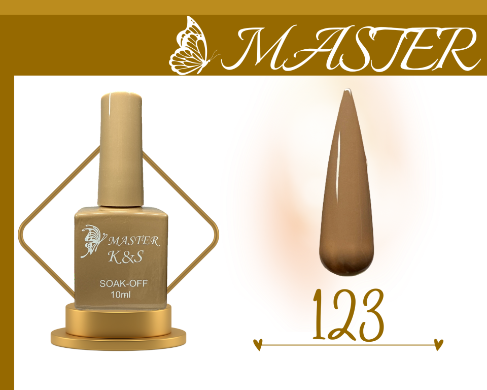 ESMALTE EM GEL KS MASTER 123
