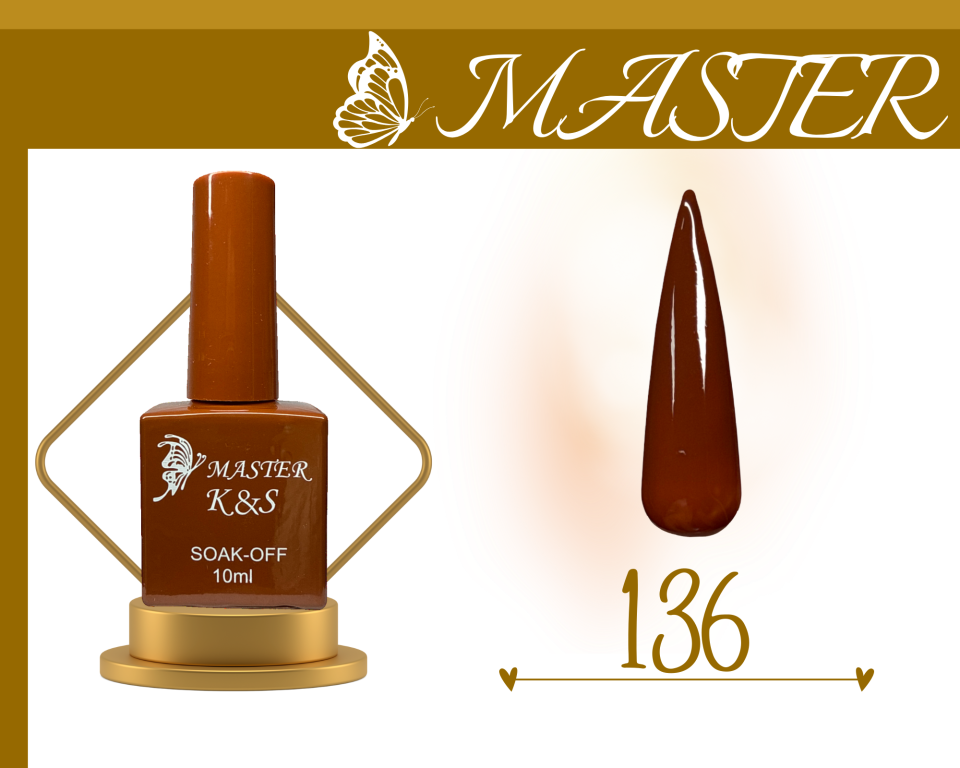 ESMALTE EM GEL KS MASTER 136