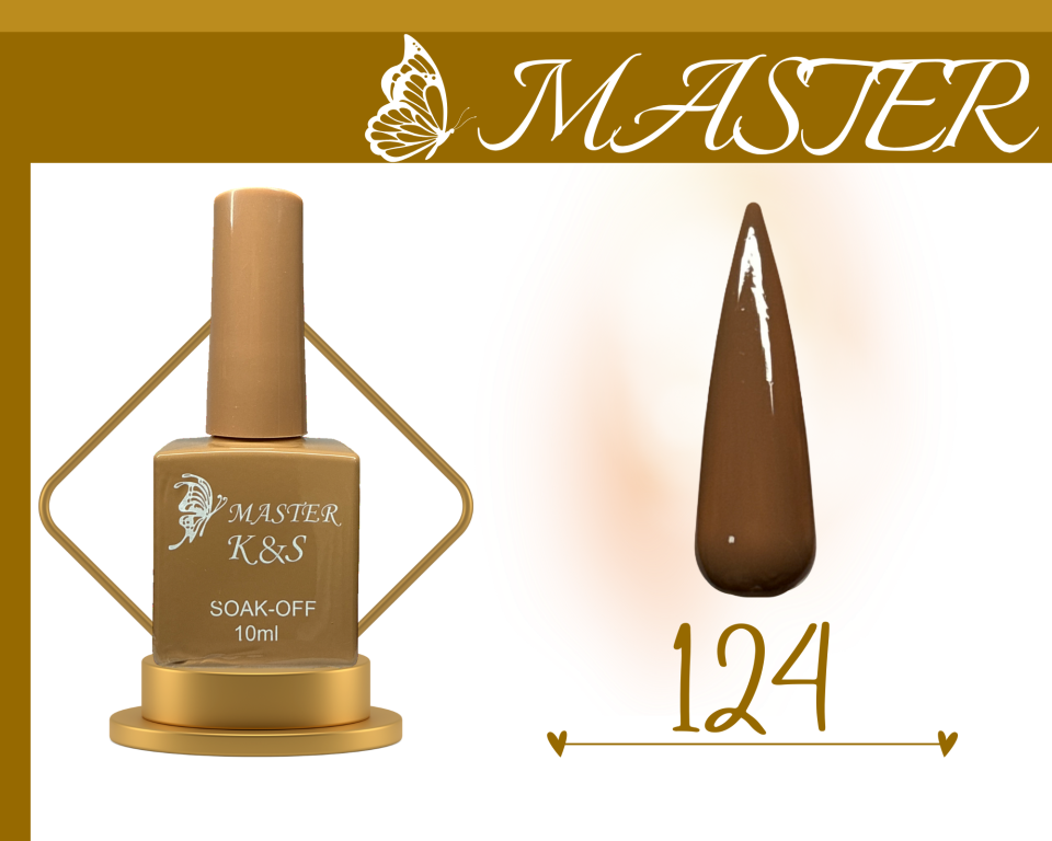 ESMALTE EM GEL KS MASTER 124