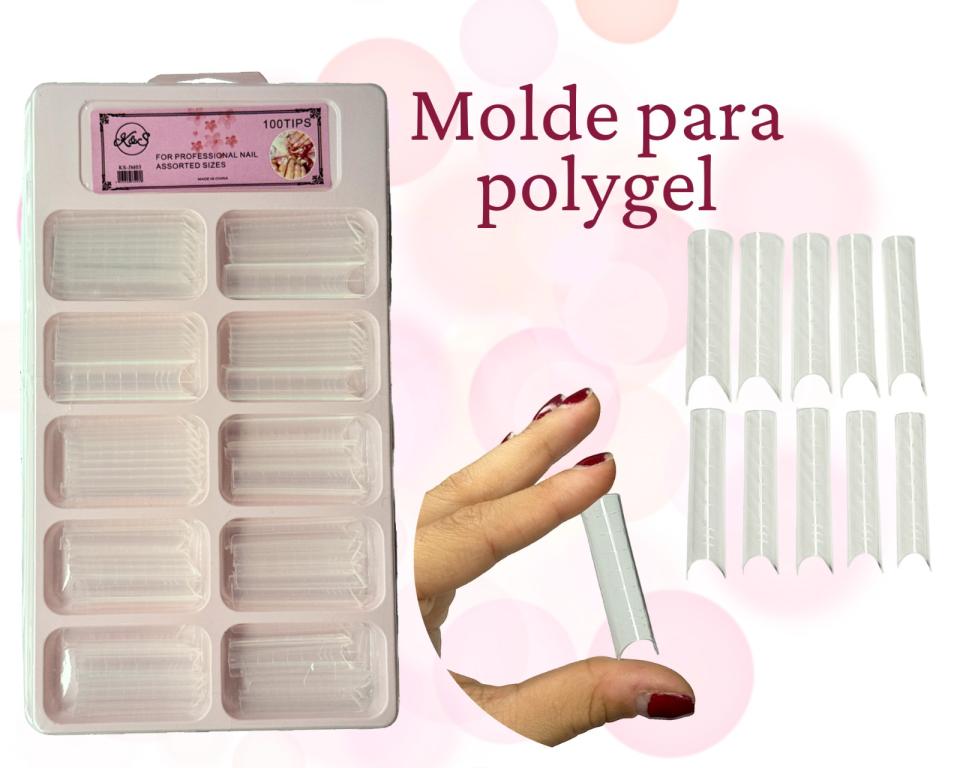 MOLDE P/ POLYGEL QUADRADA RUSSO
