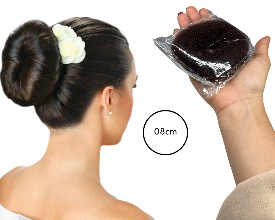 ESPONJA DONUT P/COQUE M MARROM