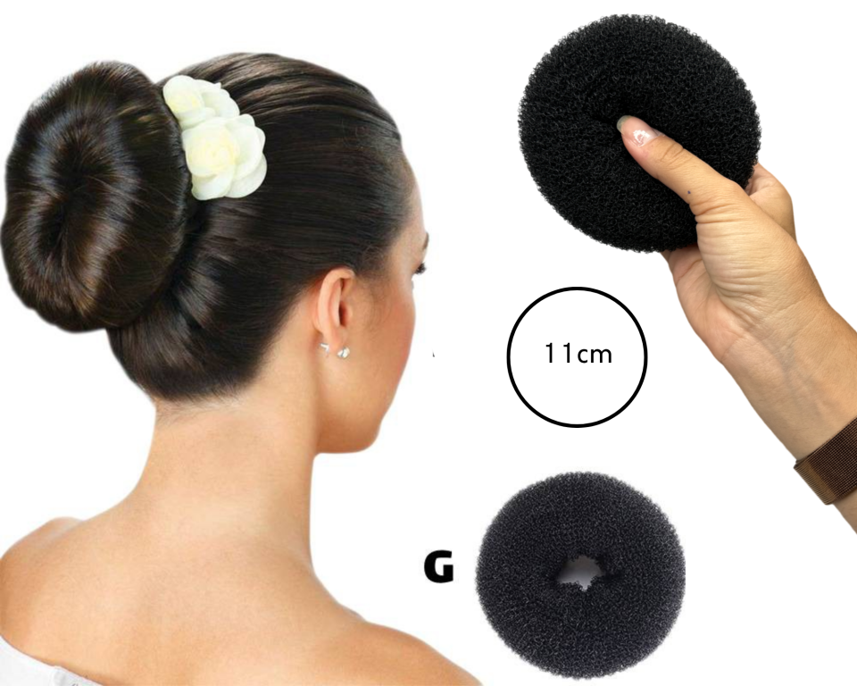 ESPONJA DONUT P/COQUE G PRETO