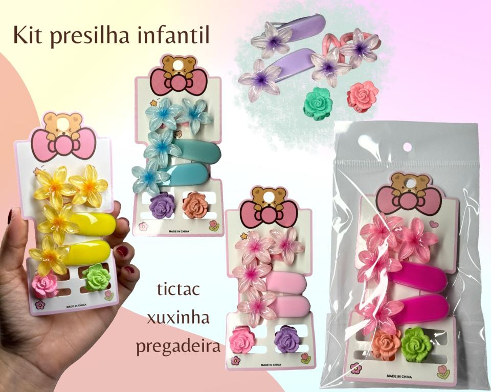 KIT MIX TIC TAC ,XUXA E PRESILHA CARIBE
