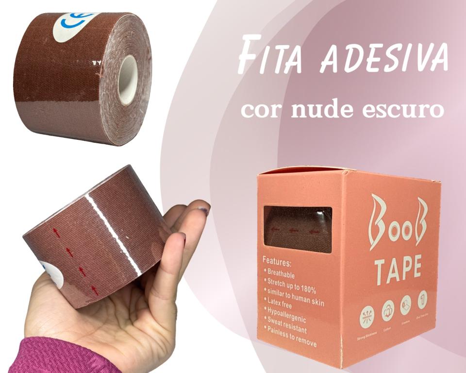 FITA BOOB TAPE NUDE ESCURO
