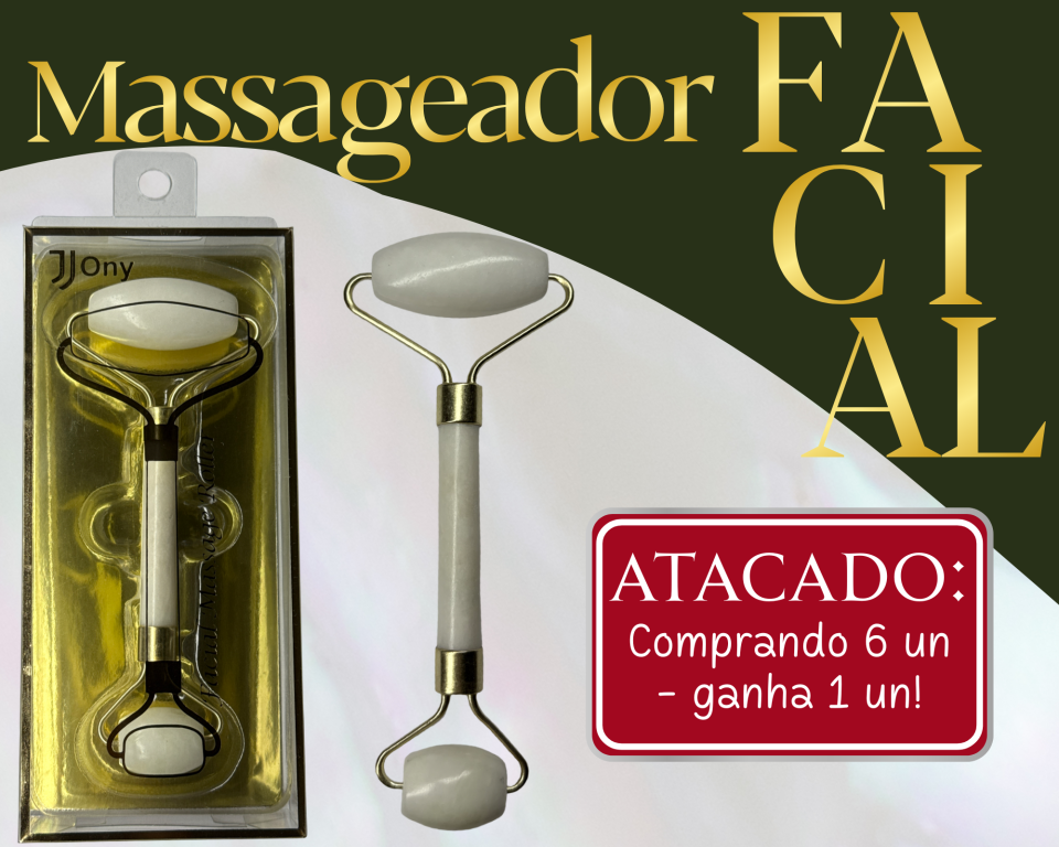 ROLO MASSAGEADOR JADE BRANCA VAR/ATC