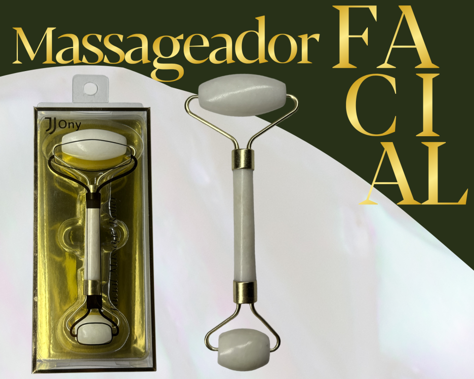 ROLO MASSAGEADOR JADE BRANCA