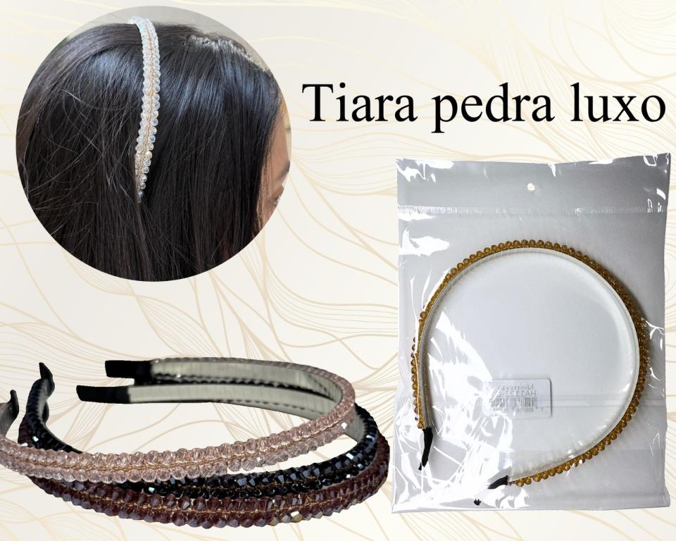 TIARA PEDRA LUXO