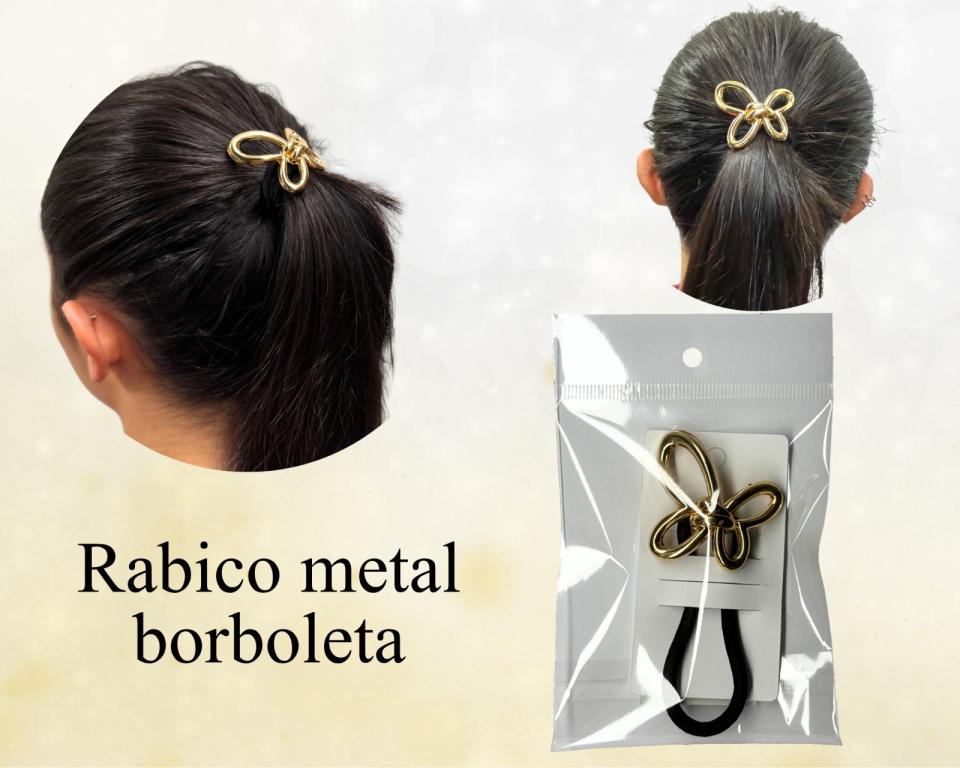 RABICO METAL BORBOLETA 5cm