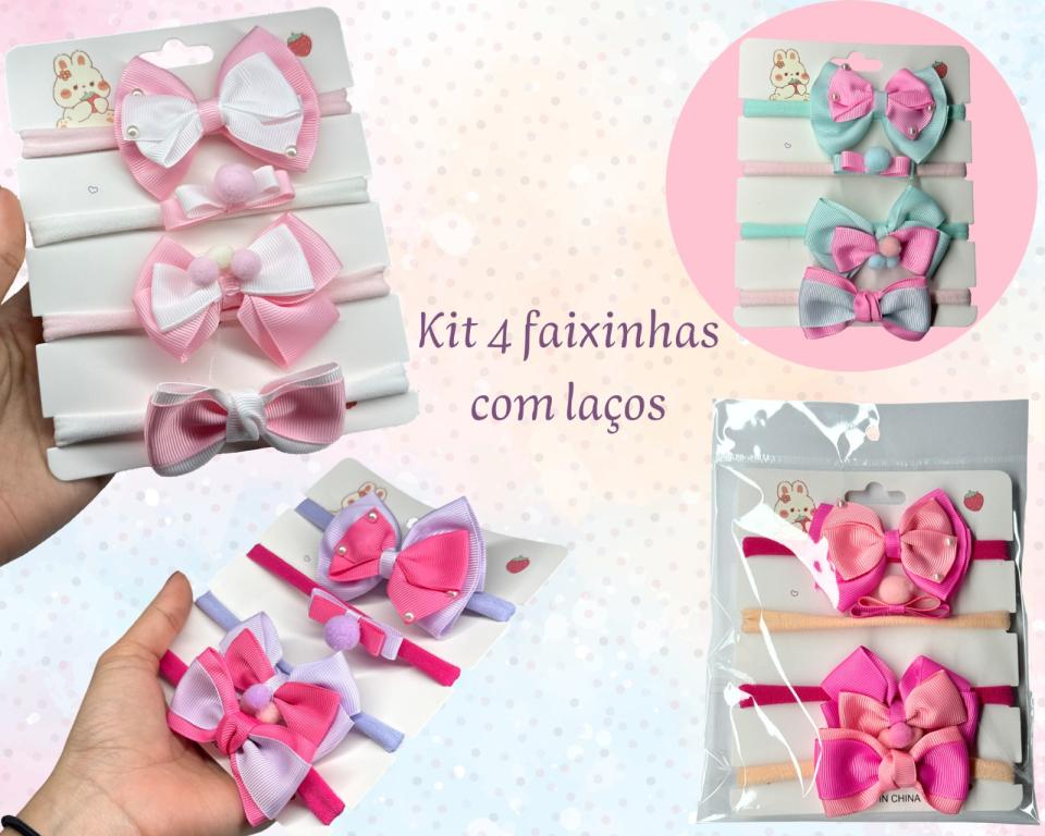 KIT DE FAIXA INFANTIL C/4