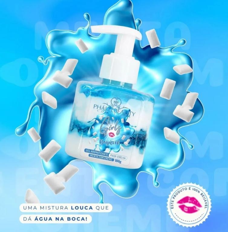 GEL AROMATIZANTE PARA VIRILHA MENTA