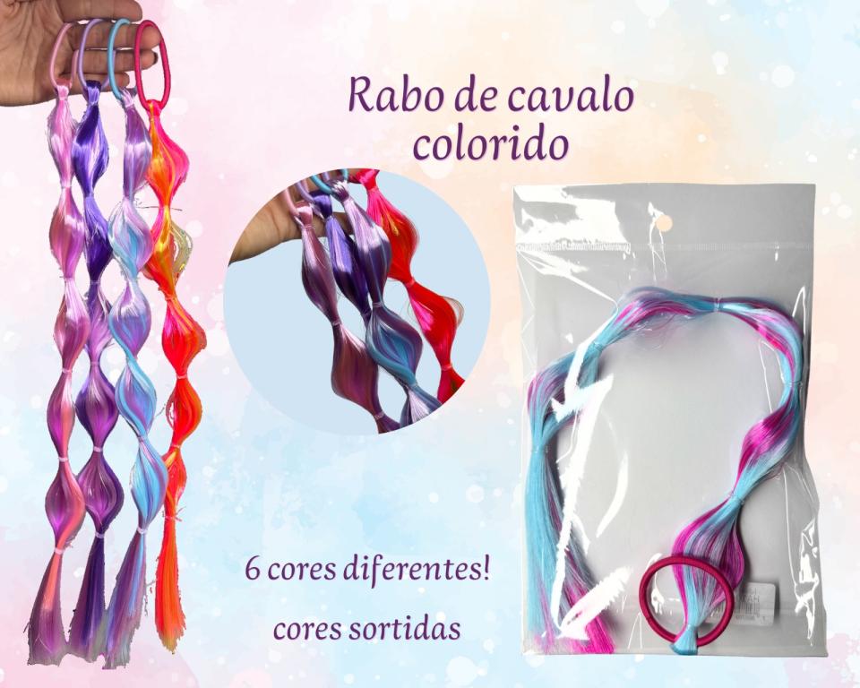 MECHA RABO COLORIDO