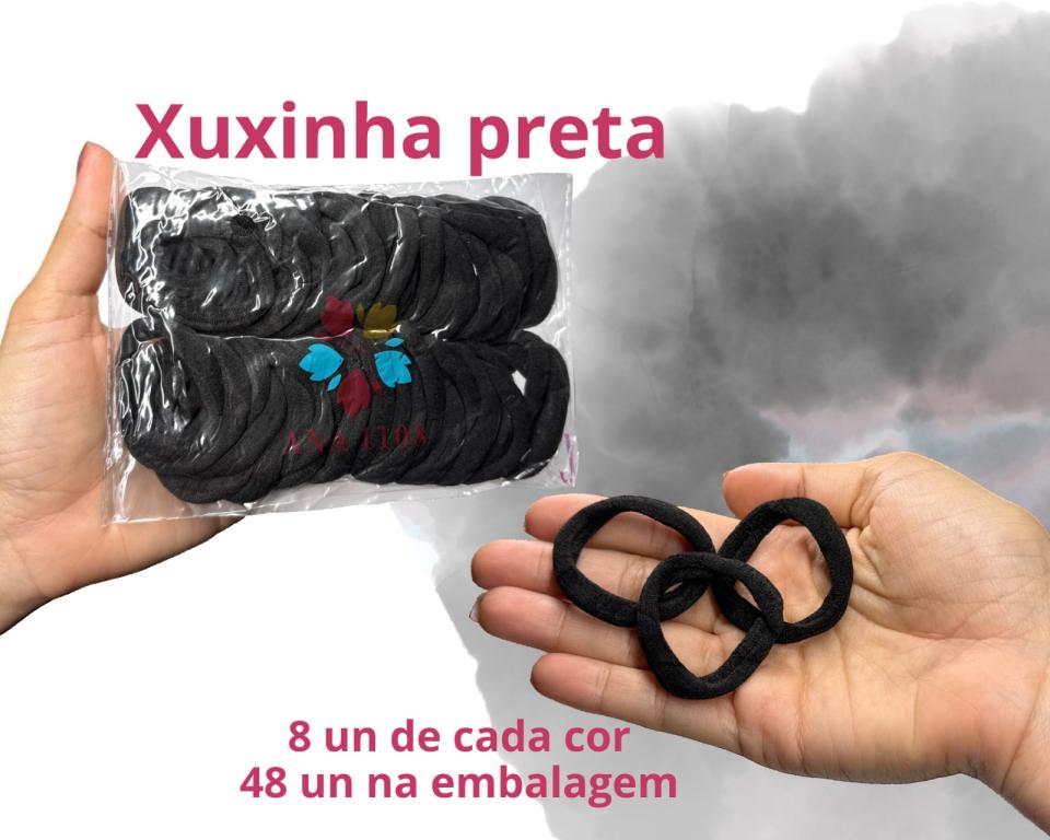 ELASTICO PRETO C/48
