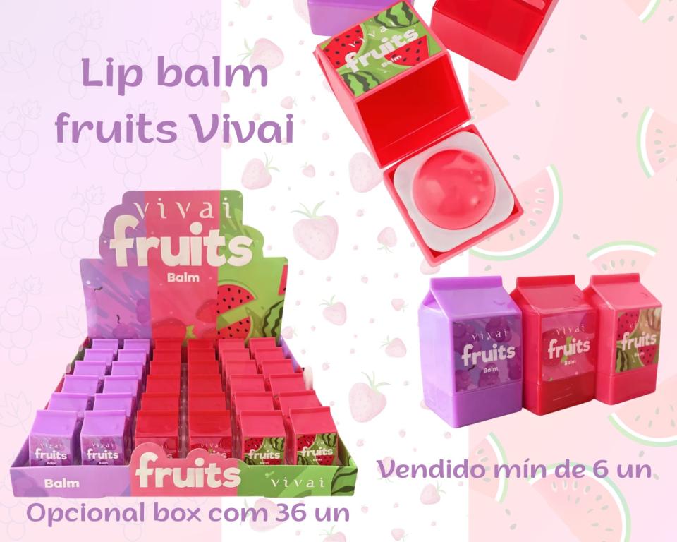 BATOM LIP BALM FRUITS MINIMO 6