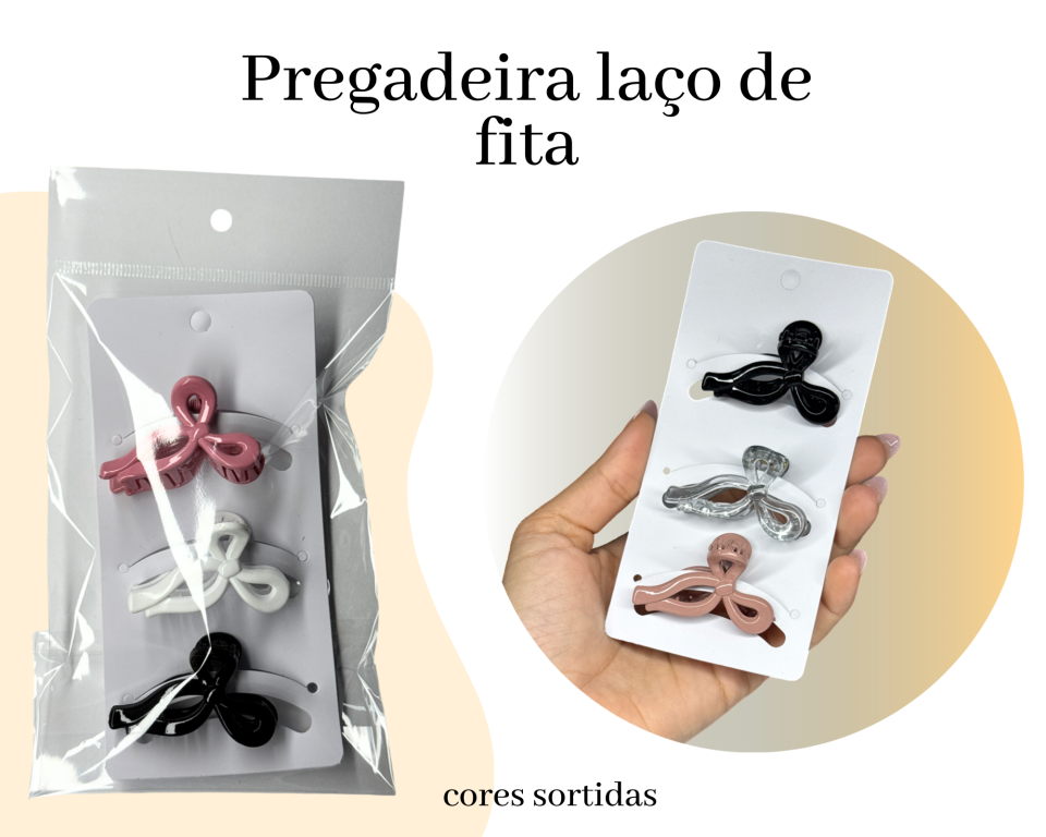 KIT PREGADEIRA LAÇO 4.5cm C/3