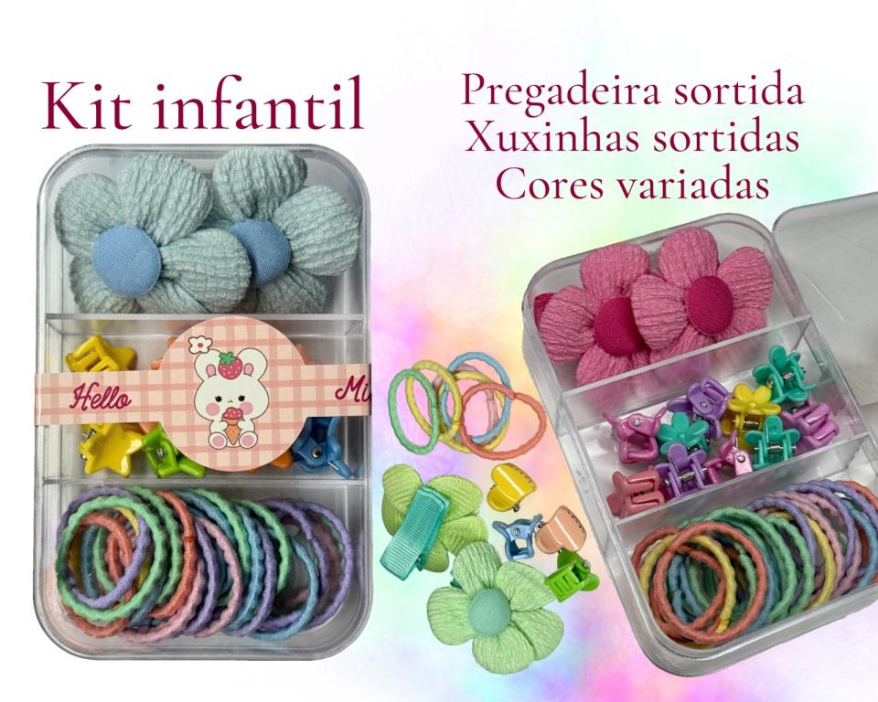 KIT PREGADEIRA,XUXINHAS E PRESILHA