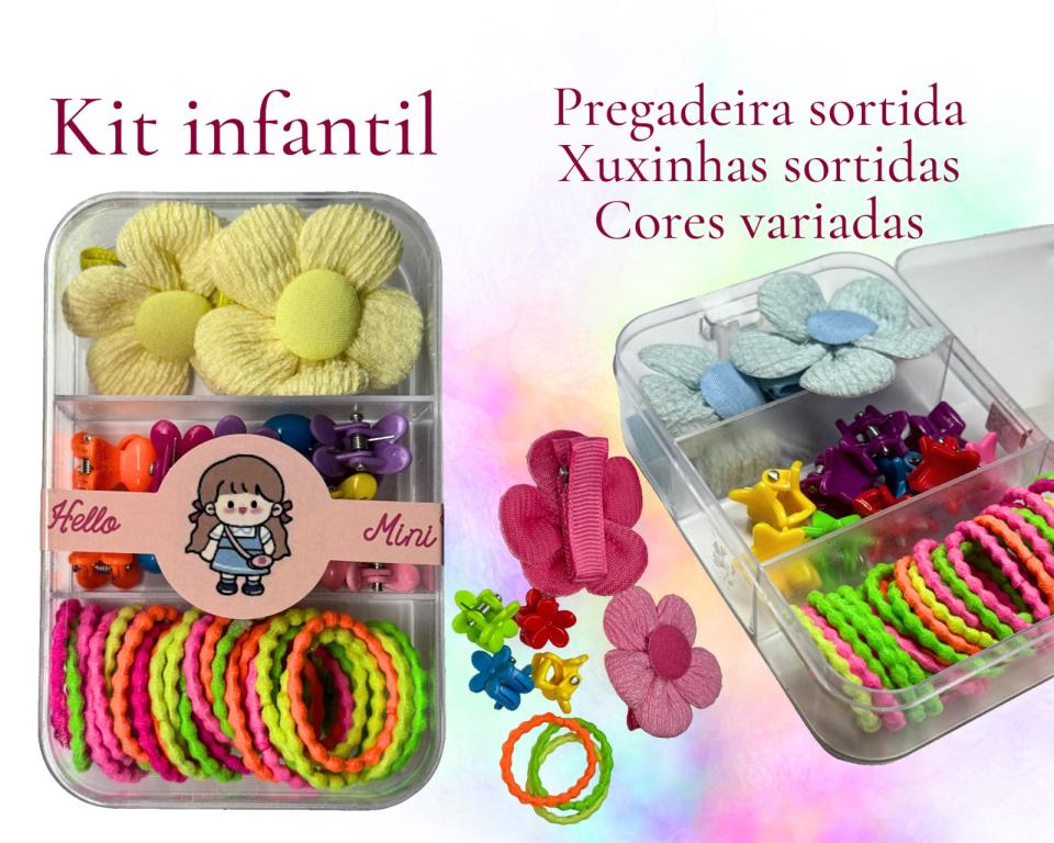 KIT PREGADEIRA,XUXINHAS E PRESILHA