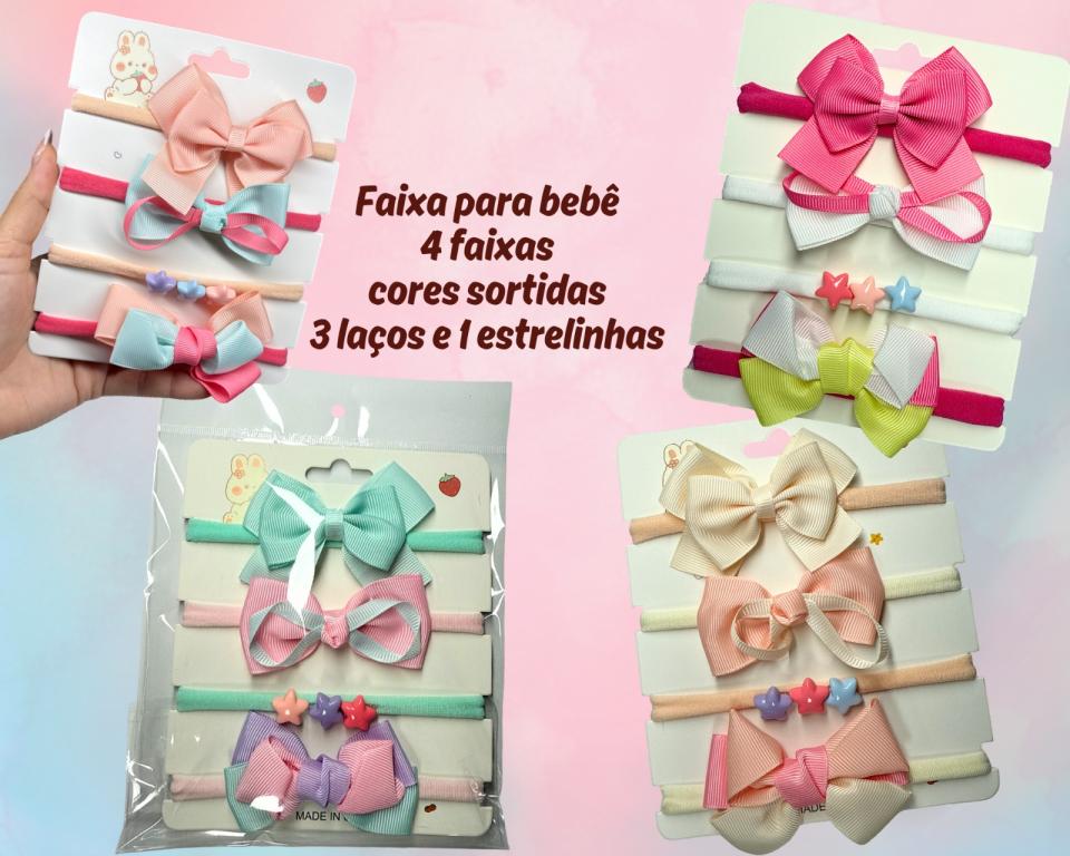 KIT DE FAIXA INFANTIL C/4