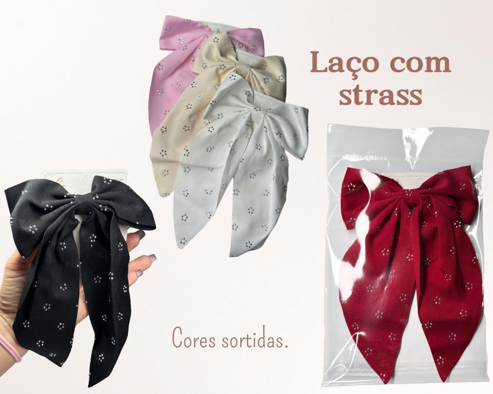 PRESILHA LAÇO C/STRASS
