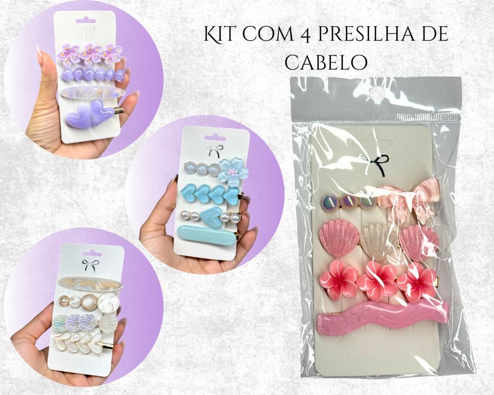 KIT MIX PRESILHA C/4 VARIADAS