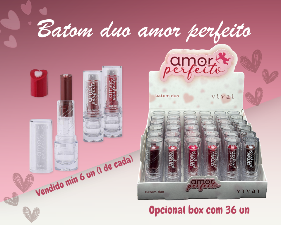 BATOM DUO AMOR PERFEITO MINIMO 6