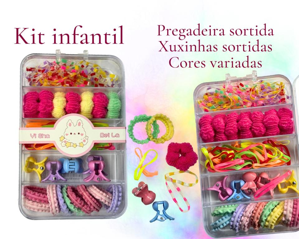 KIT PREGADEIRA C/XUXINHAS VARIADAS