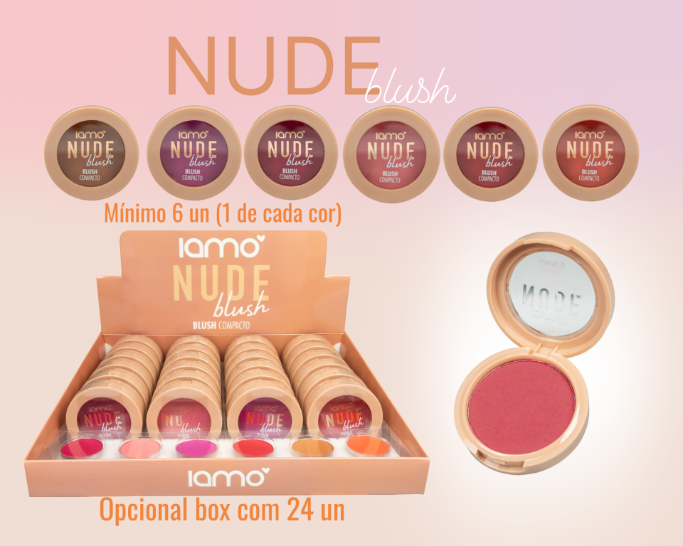 BLUSH EM PO NUDE IAMO (MINIMO 6)