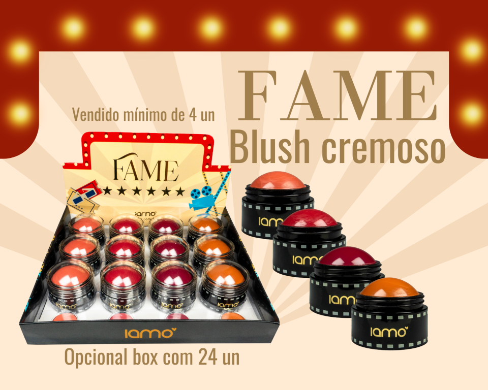 BLUSH CREMOSO FAME IAMO (MINIMO DE 4)