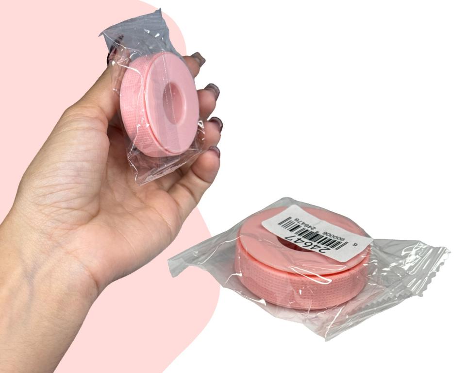 FITA ADESIVA P/ EXTENSÃO CILIOS MICROPORE ROSA
