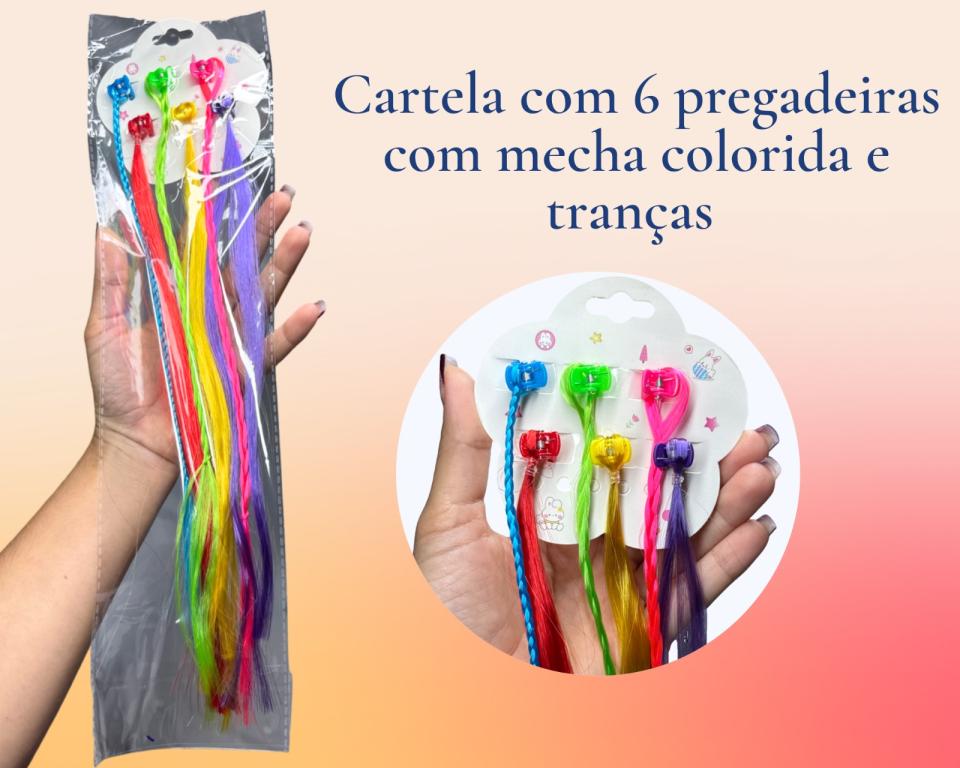 INFANTIL MECHA  COLORIDO C/ BRILHO