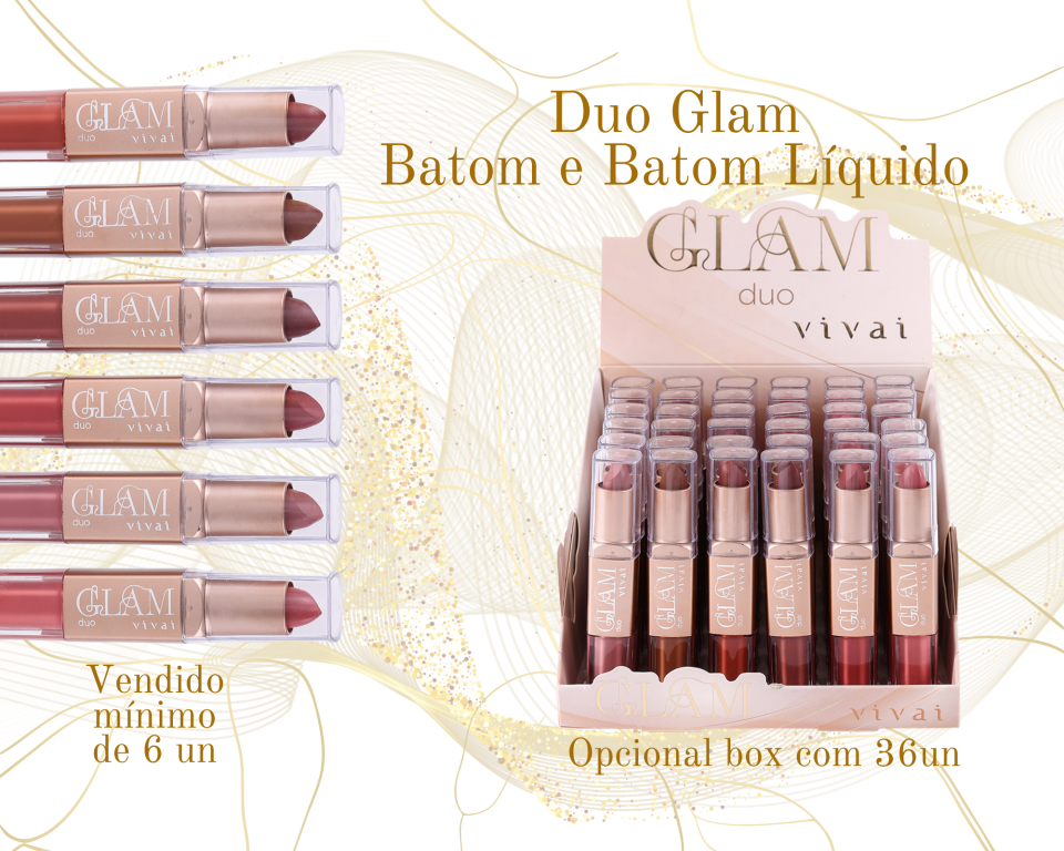 BATOM LIQUIDO DUO GLAM MINIMO 6