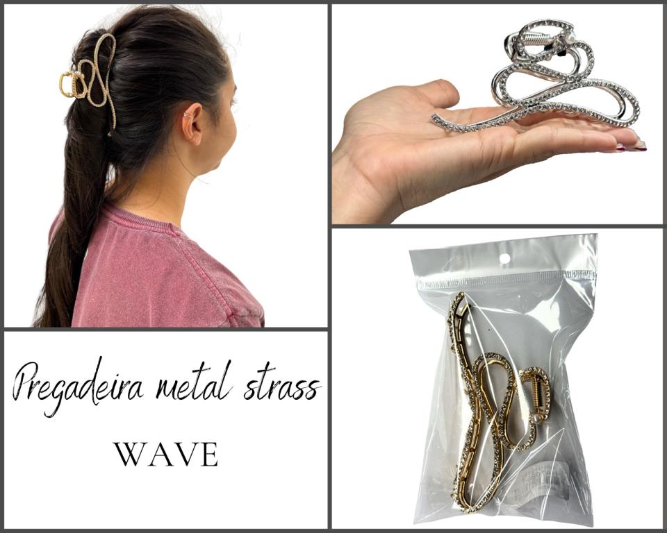 REGADEIRA METAL STRASS 11.5cm