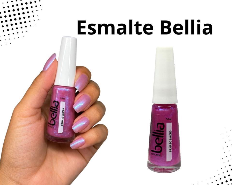 ESMALTE BELLIA CINTILANTE PRAIA DO SANCHO