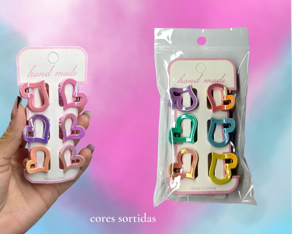 KIT PREGADEIRA CORAÇÃO 2.5cm C/6